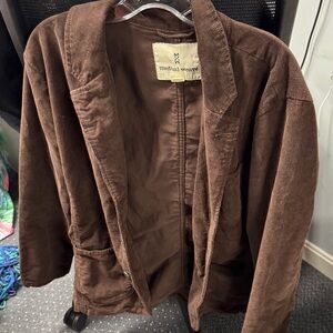 Mutual weave corduroy blazer L // 110829